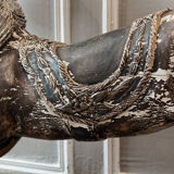 Wooden rocking horse, 19th century