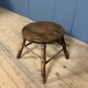 Faux bamboo stool made of beech wood