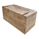 Restored solid poplar chest
