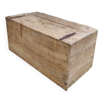 Restored solid poplar chest