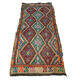 Vintage Turkish KIlim Rug , 103 x 45 cm