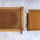Beautiful pair of vintage teak tables – Serving table - Benoit-Guyot Lyon