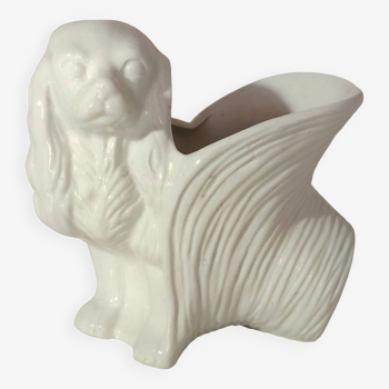 Ceramic dog pot holder
