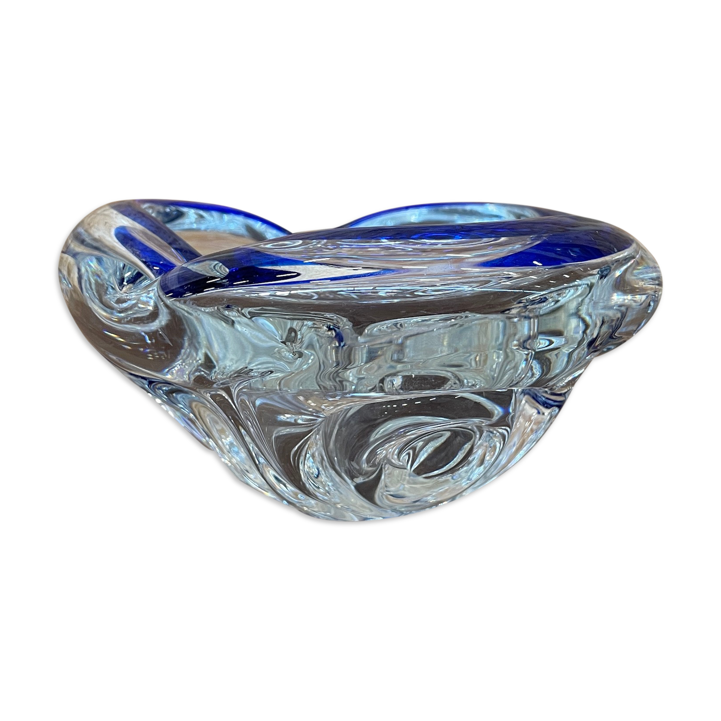 Cendrier en verre de Murano