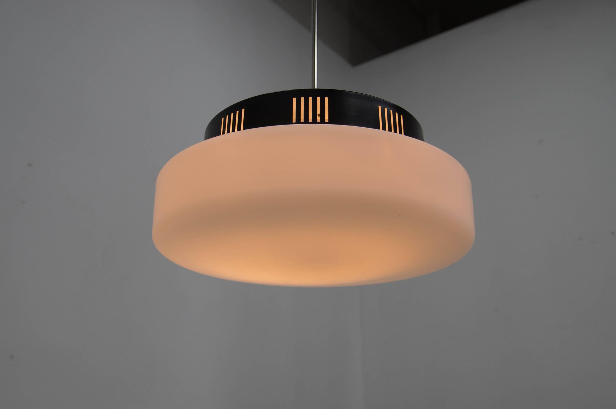 Lustre OVNI Space Age à Hauteur Ajustable, 1960s