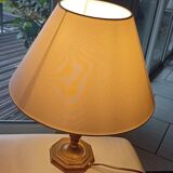Old/vintage 60s metal lamp and lampshade