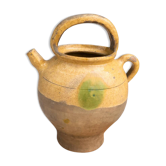 Grande cruche ancienne en terre cuite vernissée – Sud de la France, début X