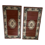 Lot de 2 tapis rectangulaires