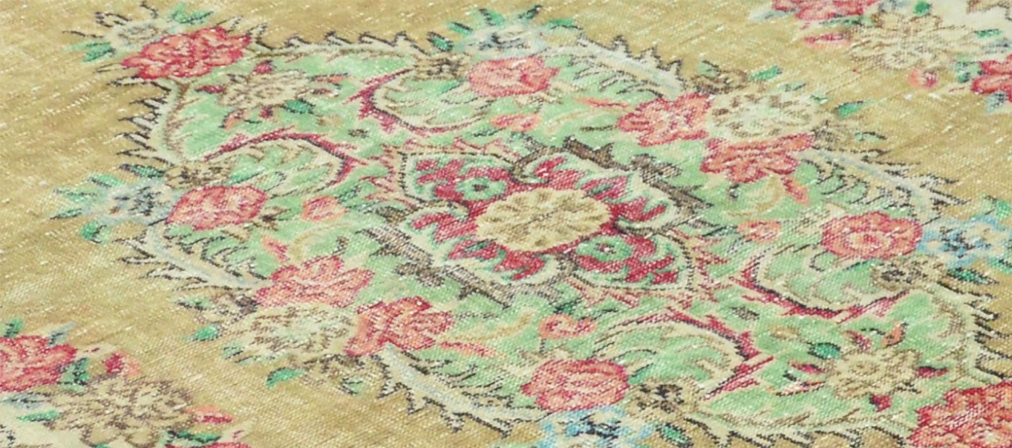 Anatolian handmade vintage rug 274 cm x 163 cm