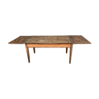 Fir and oak farm table