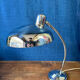 Vintage chrome desk lamp by Giovanni Michelucci for Lariolux