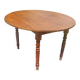 Folding wooden round table – Ø 115 cm