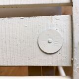 Old chairs of gardens or beaches