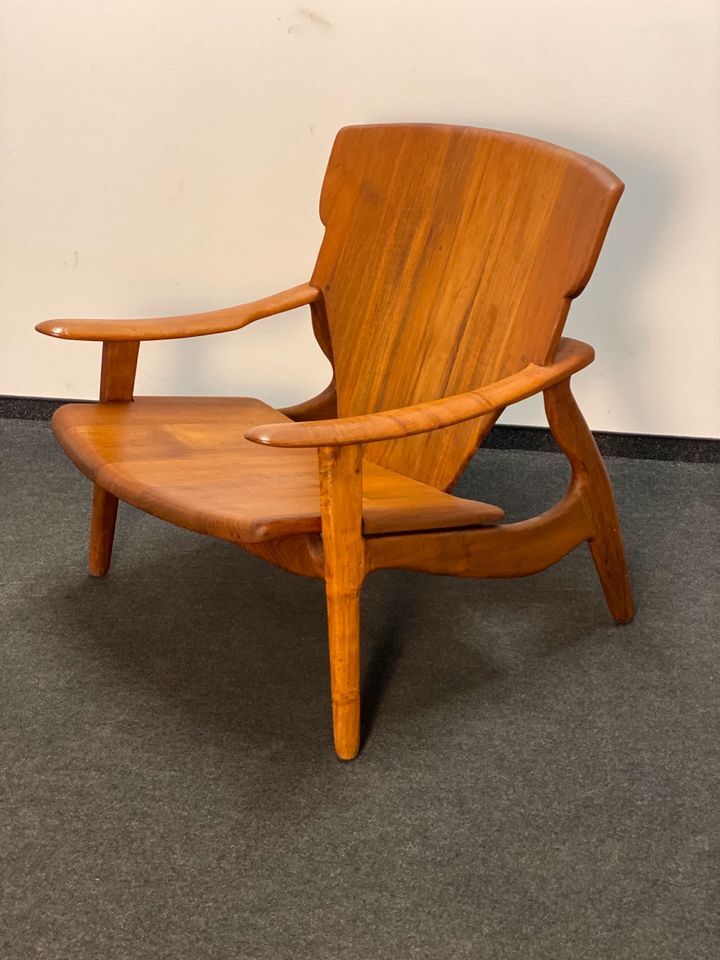 Teak Diz Arm Chair by Sergio Rodrigues