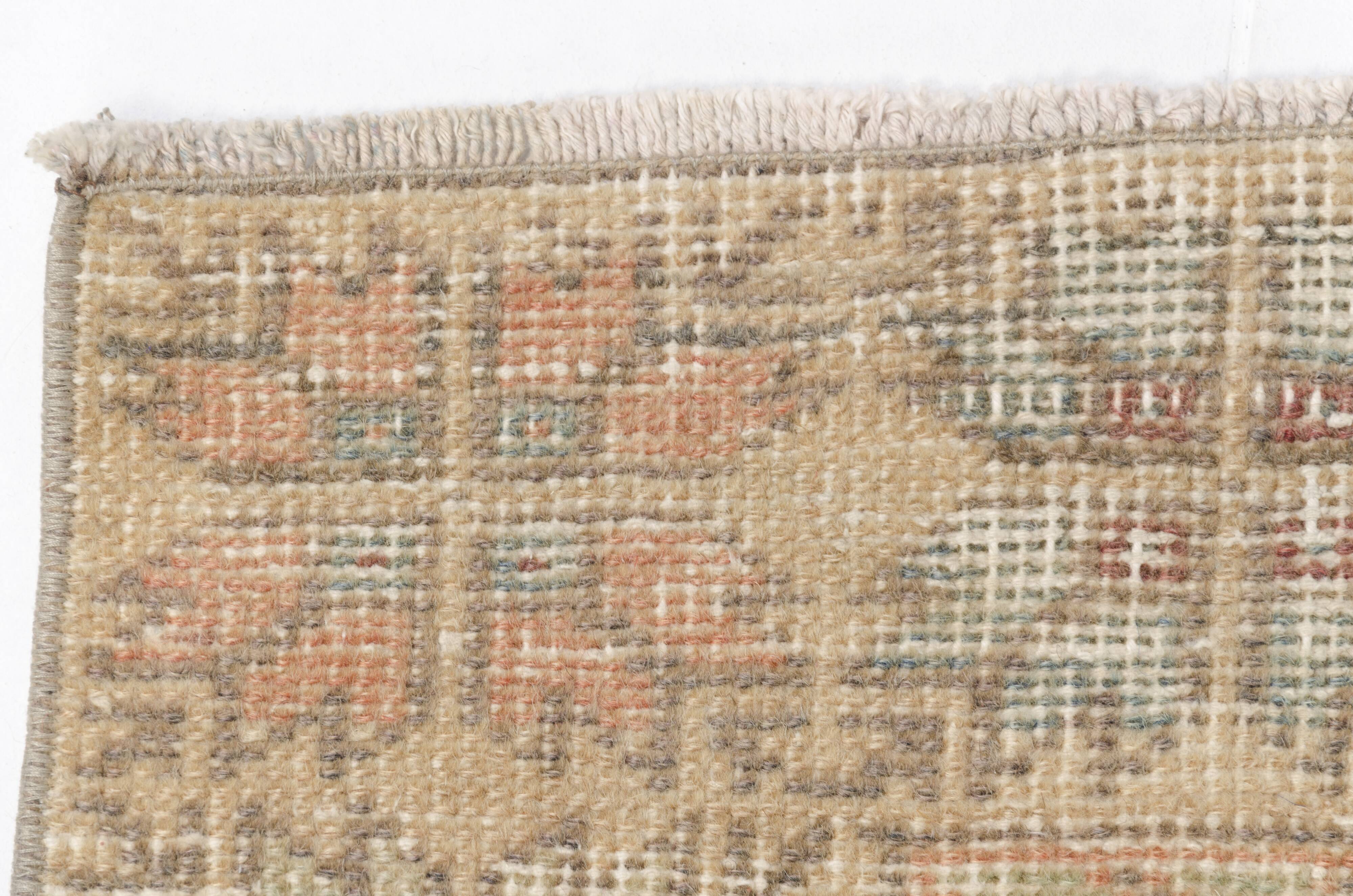 Vintage Anatolian Wool Carpet