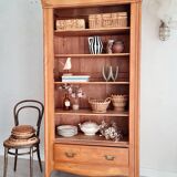 Art Nouveau bookcase hosiery cupboard