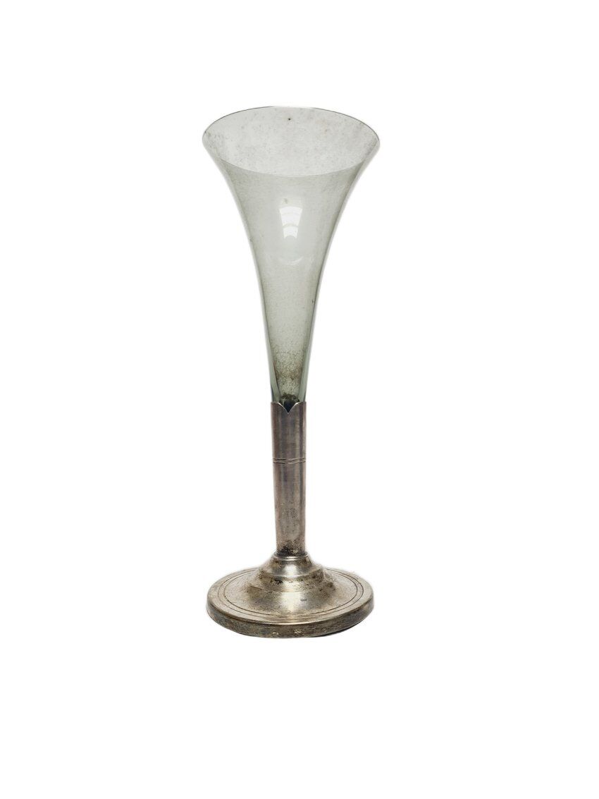 Vase cannelée Art Déco suédoise, années 1930