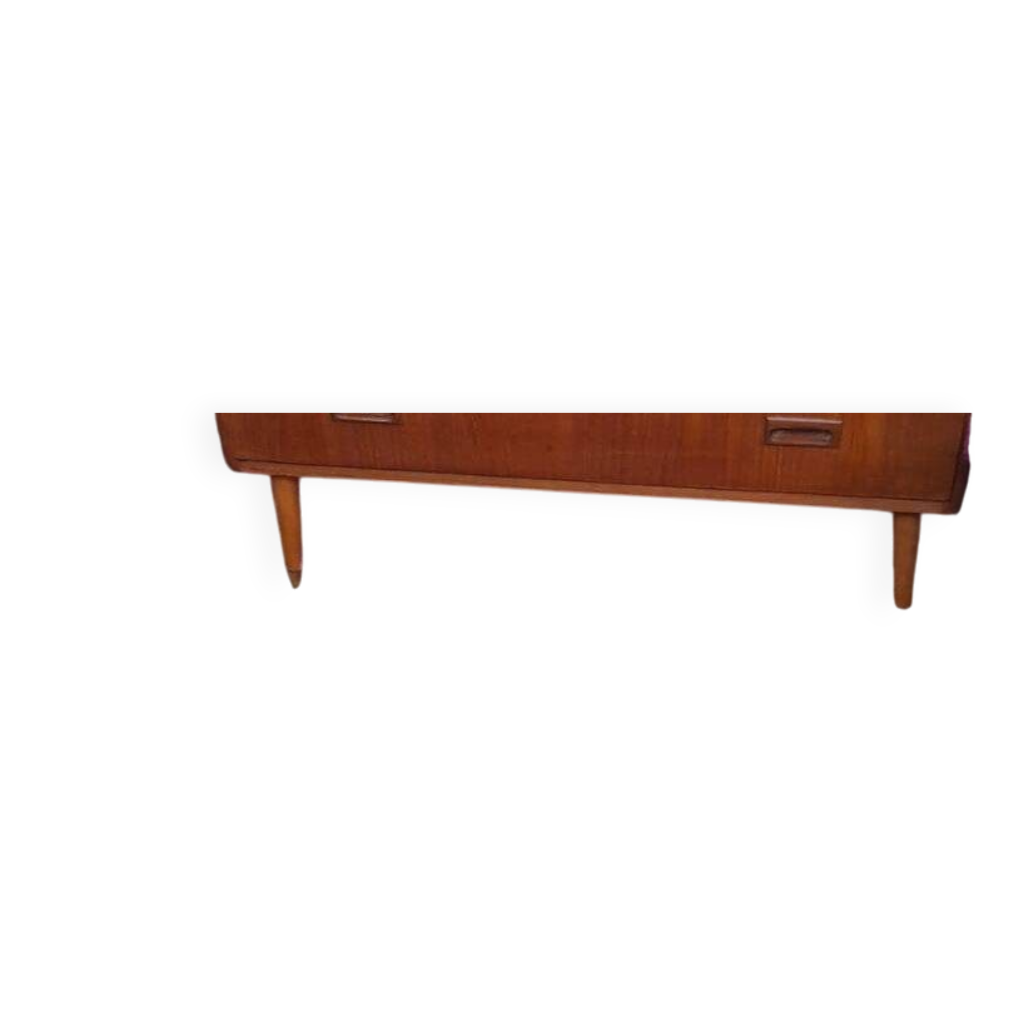 Vintage Scandinavian teak chest of drawers with 3 drawers – 1960s
