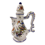 Earthenware coffee pot decor rouen