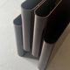 Brown magazine/vinyl holder by Giotto Stoppino for Kartell, design 1970.