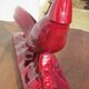 Figurine: the pheasant Ch.Lemanceau, burgundy ceramic, 1930s