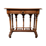 Walnut desk table 1900