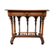 Walnut desk table 1900