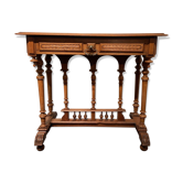 Table bureau noyer 1900