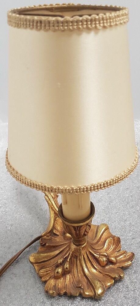 Bedside lamps bronze shabby chic