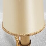 Bedside lamps bronze shabby chic
