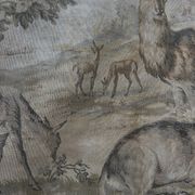 Tapisserie de style Renaissance à décor animalier, XXème siècle