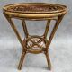 Table d’appoint en rotin des années 50´s France