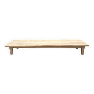 Huge solid oak coffee table