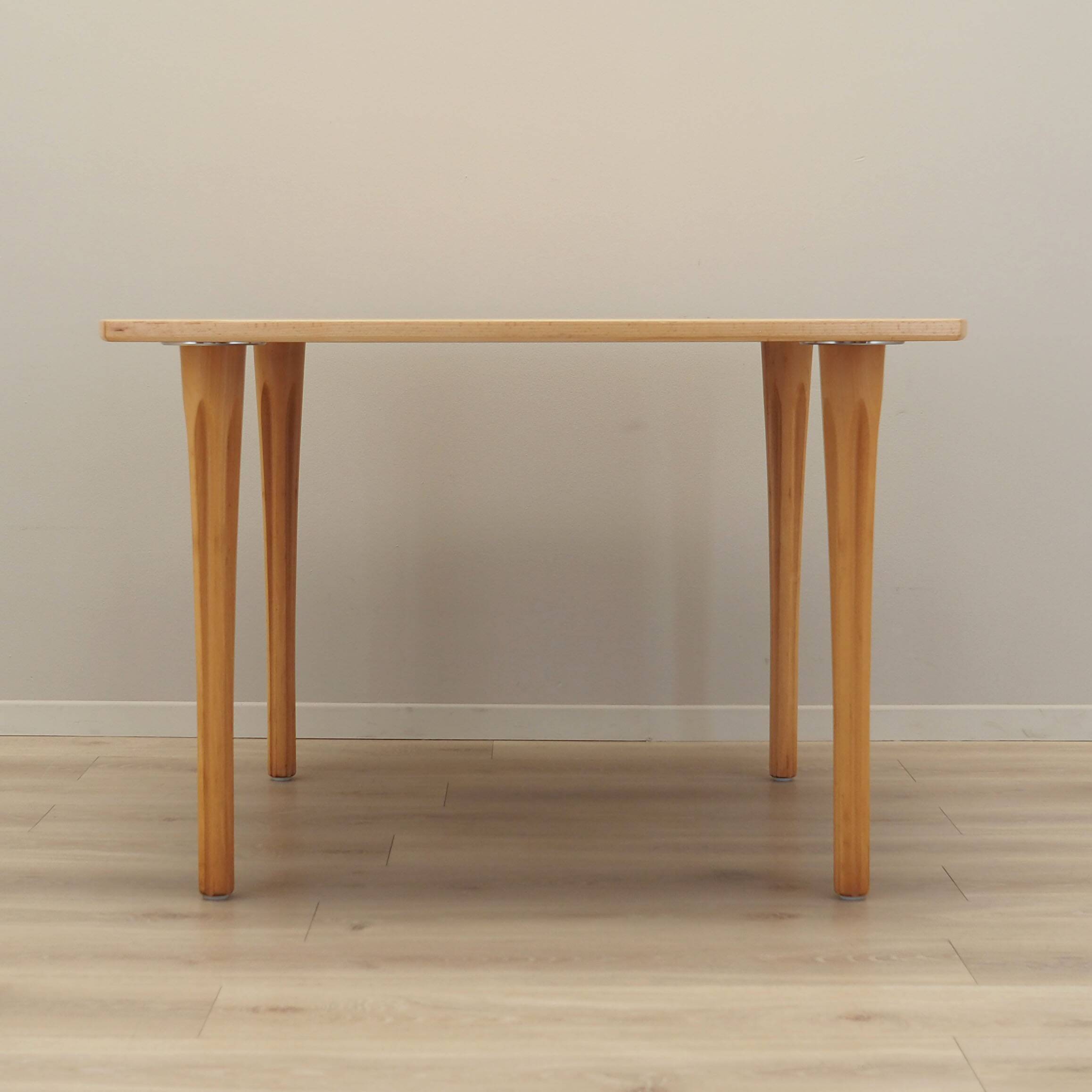Beech table, Danish design, 1970s, designer: Takshi Okamura & Erik Marquard