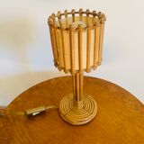 Small rattan lamp