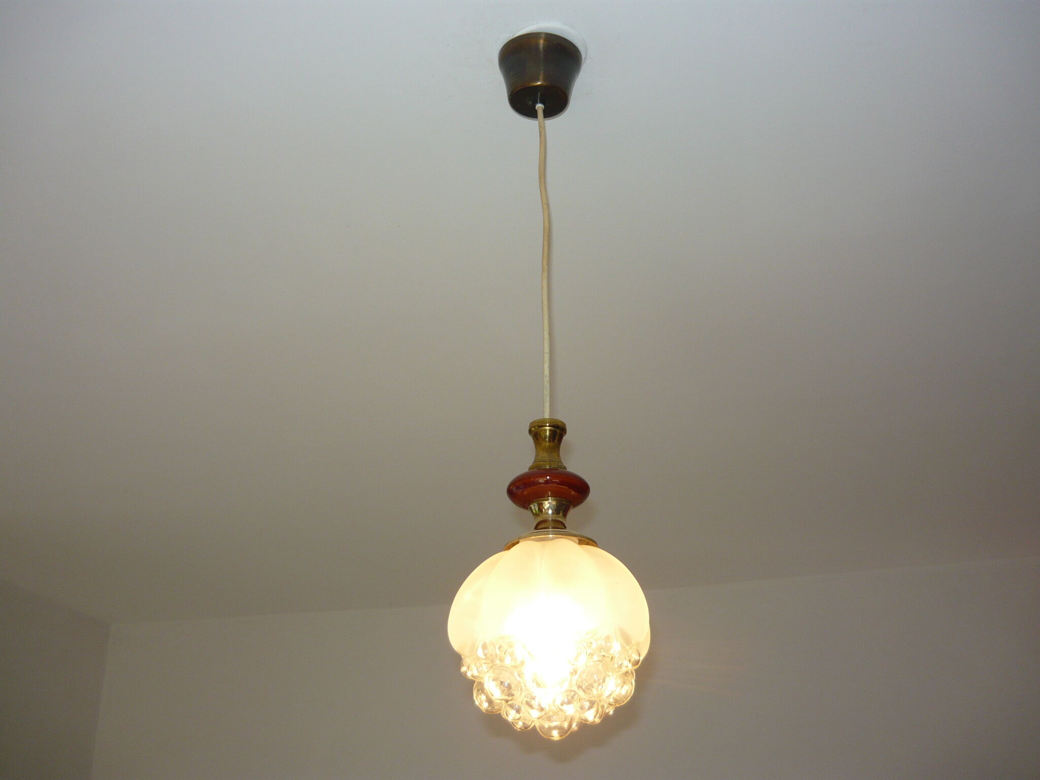 2 bubble hanging lamps Helena Tynell 60