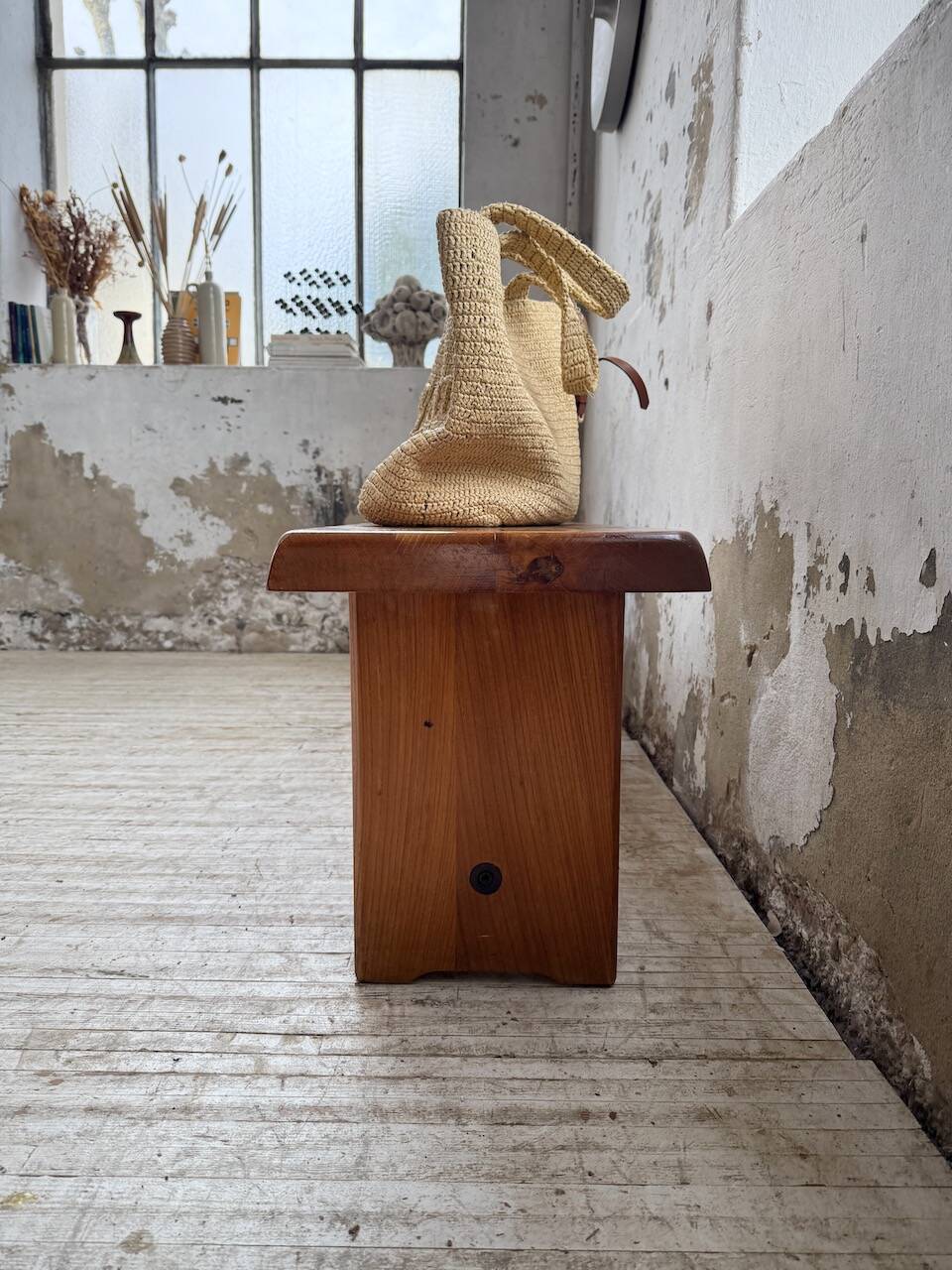 Chapo S14 blonde oak bench 172cm vintage