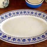 Dish Sarreguemines circa 1900