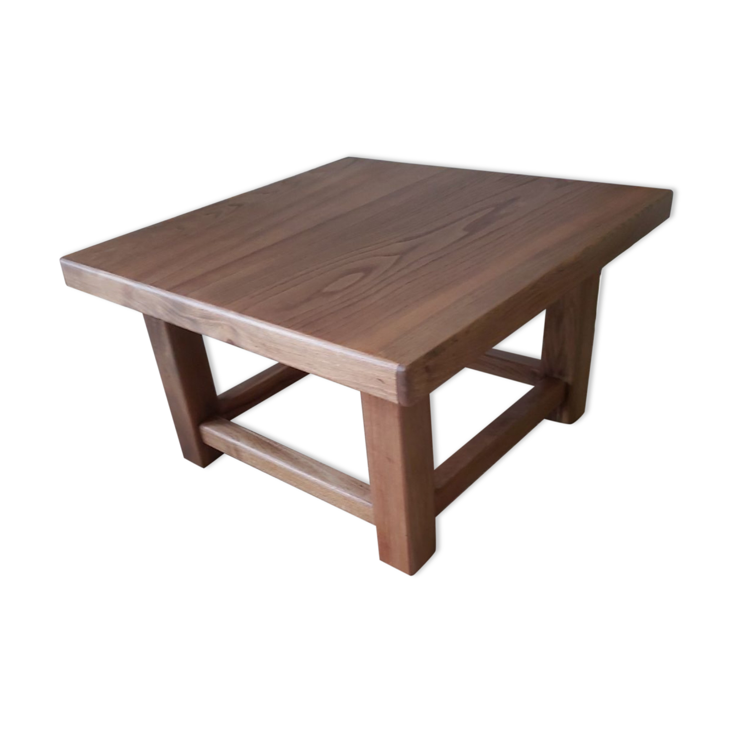Roxanne raw wood coffee table