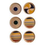 Six plates - "Primavera" series - Gio Ponti