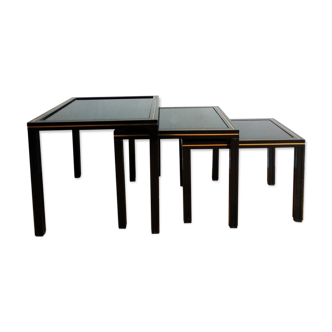 Set of 3 nesting tables Pierre Vandel 1970