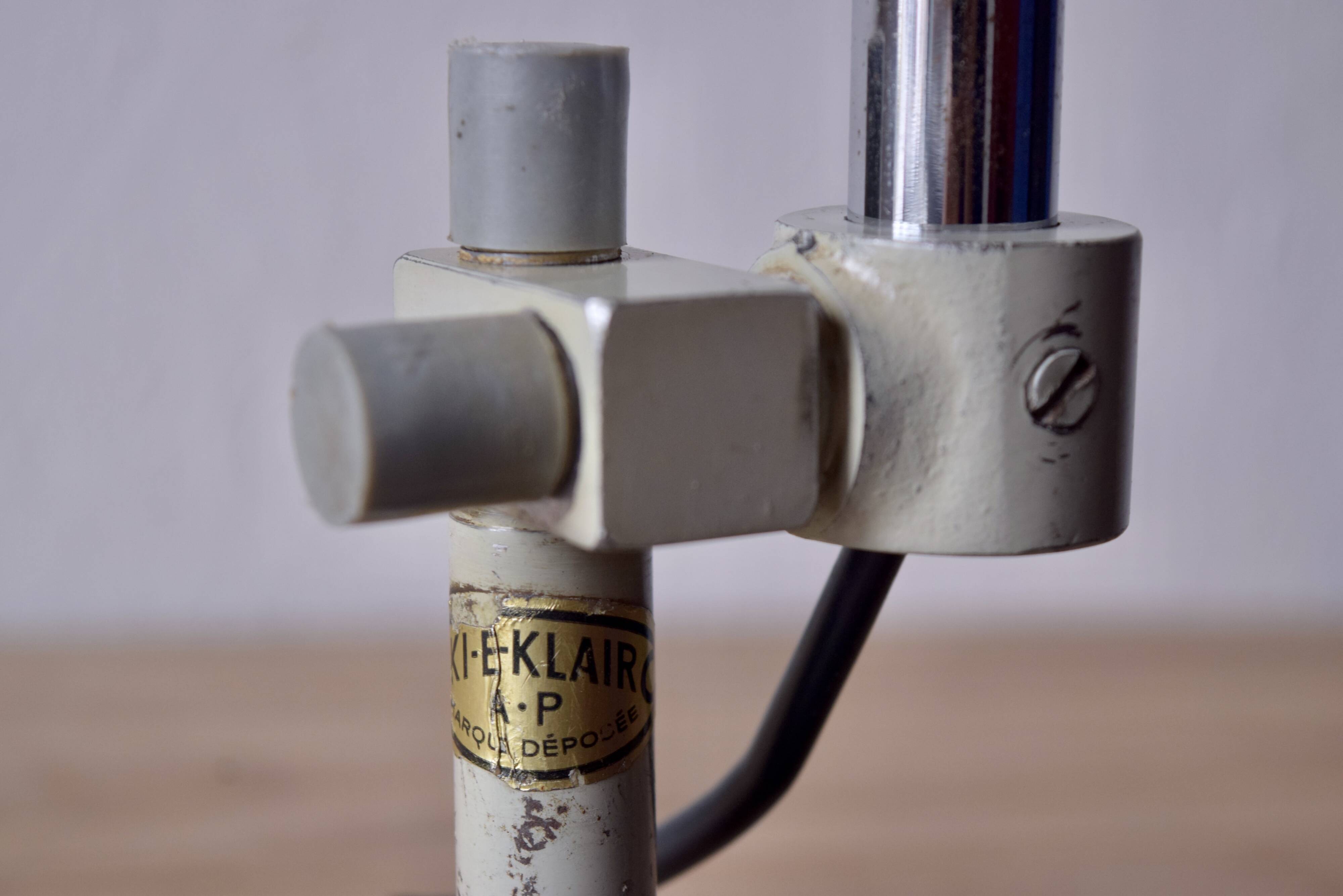 Ki-e-Klair lamp - vintage architect lamp - design by Alphonse Pinoit