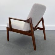 Fauteuil lounge vintage danois en teck, 1970