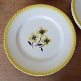 4 assiettes plates