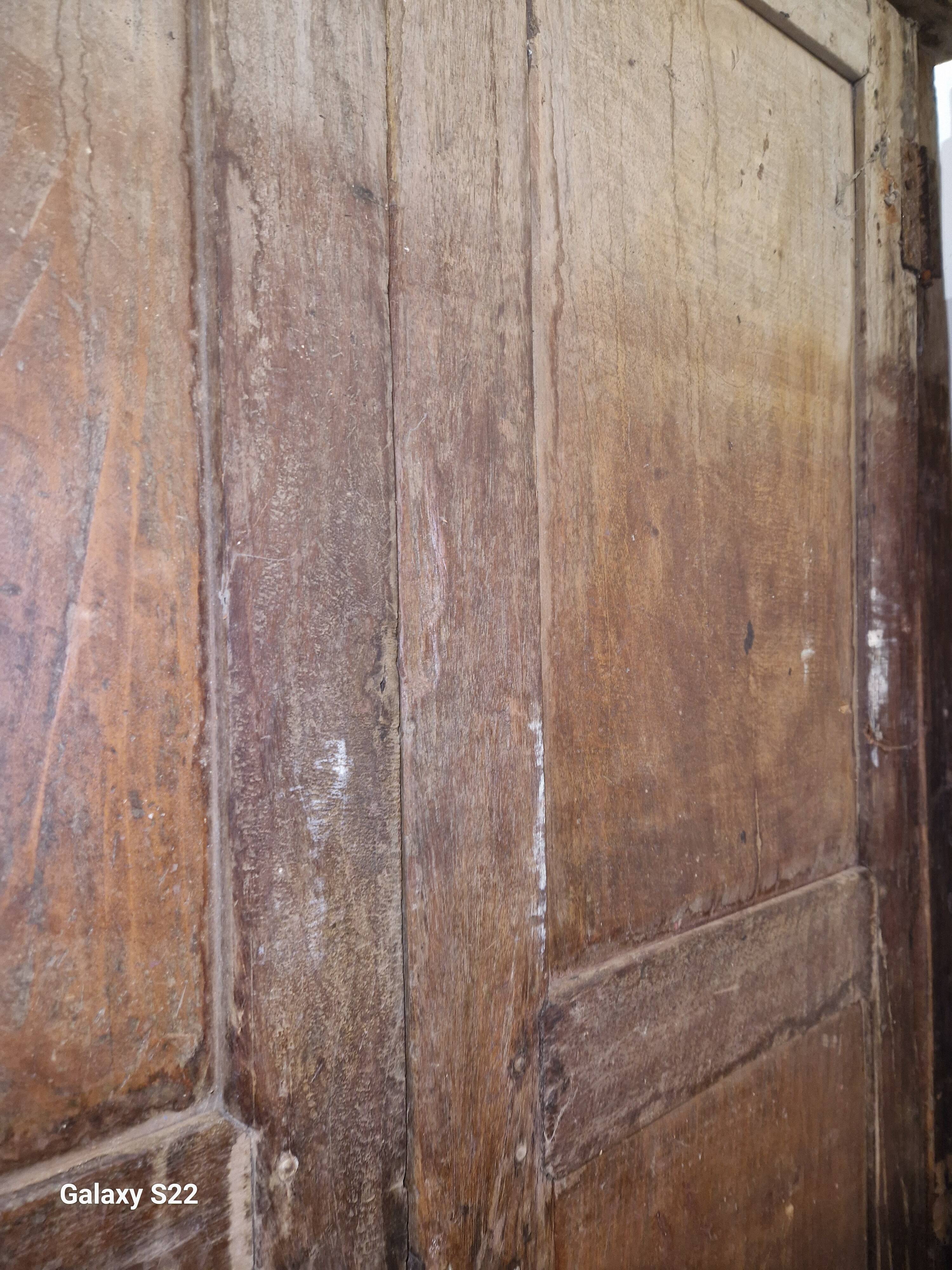 double door with frame