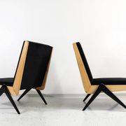 Modernist Chairs, Type 1312 By Slupskie Furniture Factory, Poland, 1960s