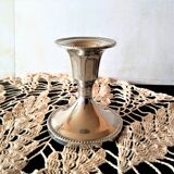 Candle holder chrome chrome beaded decoration
