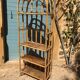 Rattan shelf