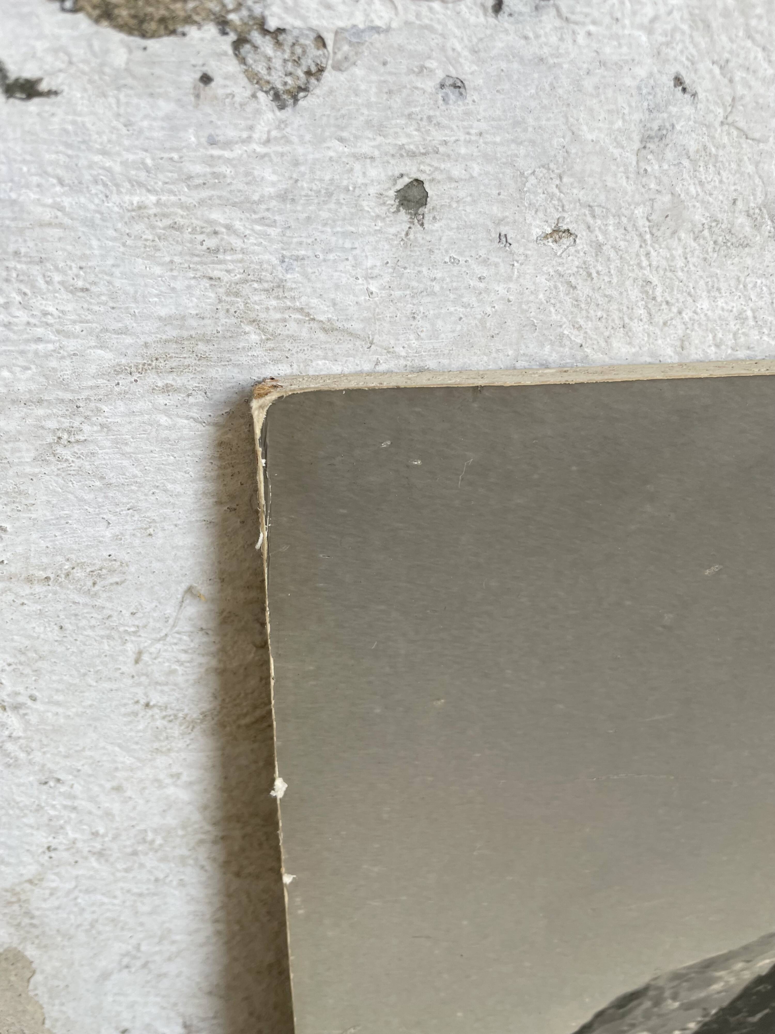 Photo on wood chalet 60s