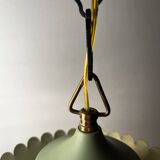 Lampe à suspension style Pietro Chiesa années 1950